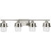 Myhouse Lighting Progress Lighting - P300425-009 - Four Light Bath - Beckner - Brushed Nickel