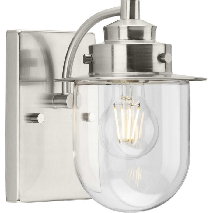 Myhouse Lighting Progress Lighting - P300434-009 - One Light Bath - Northlake - Brushed Nickel