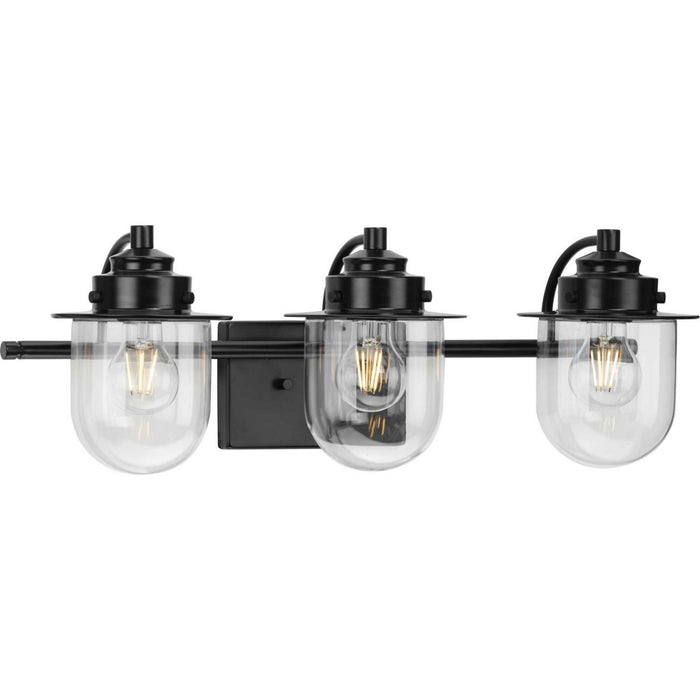 Myhouse Lighting Progress Lighting - P300436-31M - Three Light Bath - Northlake - Matte Black