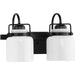 Myhouse Lighting Progress Lighting - P300439-31M - Two Light Bath - Fessler - Matte Black