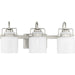 Myhouse Lighting Progress Lighting - P300440-009 - Three Light Bath - Fessler - Brushed Nickel