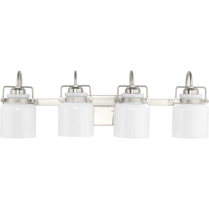 Myhouse Lighting Progress Lighting - P300441-009 - Four Light Bath - Fessler - Brushed Nickel