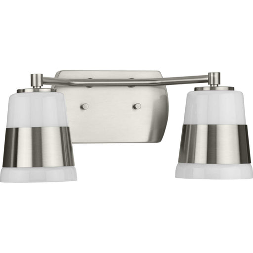 Myhouse Lighting Progress Lighting - P300443-009 - Two Light Bath - Haven - Brushed Nickel