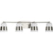 Myhouse Lighting Progress Lighting - P300445-009 - Four Light Bath - Haven - Brushed Nickel