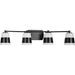 Myhouse Lighting Progress Lighting - P300445-31M - Four Light Bath - Haven - Matte Black