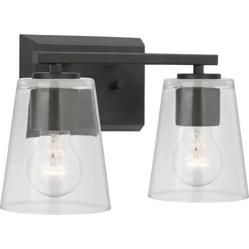 Myhouse Lighting Progress Lighting - P300458-31M - Two Light Bath - Vertex - Matte Black