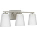 Myhouse Lighting Progress Lighting - P300463-009 - Three Light Bath - Vertex - Brushed Nickel