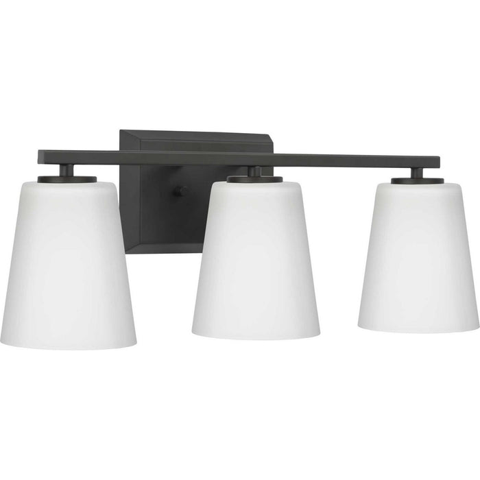 Myhouse Lighting Progress Lighting - P300463-31M - Three Light Bath - Vertex - Matte Black