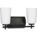 Myhouse Lighting Progress Lighting - P300466-31M - Two Light Bath - Adley - Matte Black