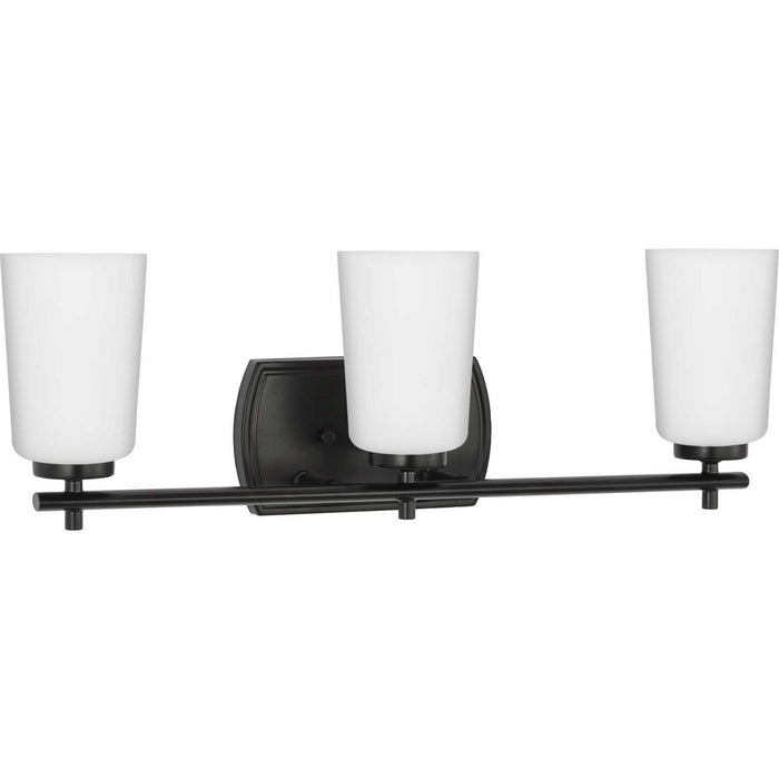 Myhouse Lighting Progress Lighting - P300467-31M - Three Light Bath - Adley - Matte Black