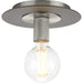 Myhouse Lighting Progress Lighting - P350247-009 - One Light Flush Mount - Trimble - Brushed Nickel