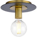 Myhouse Lighting Progress Lighting - P350247-109 - One Light Flush Mount - Trimble - Brushed Bronze