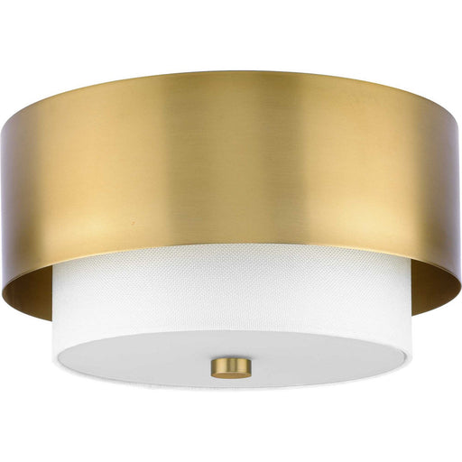 Myhouse Lighting Progress Lighting - P350249-109 - Two Light Flush Mount - Silva - Brushed Bronze