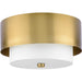 Myhouse Lighting Progress Lighting - P350249-109 - Two Light Flush Mount - Silva - Brushed Bronze