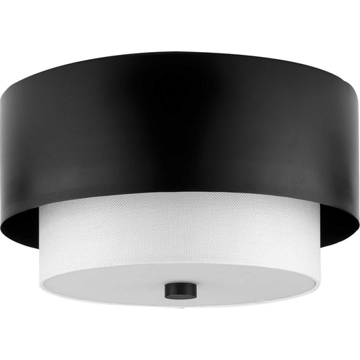 Myhouse Lighting Progress Lighting - P350249-31M - Two Light Flush Mount - Silva - Matte Black