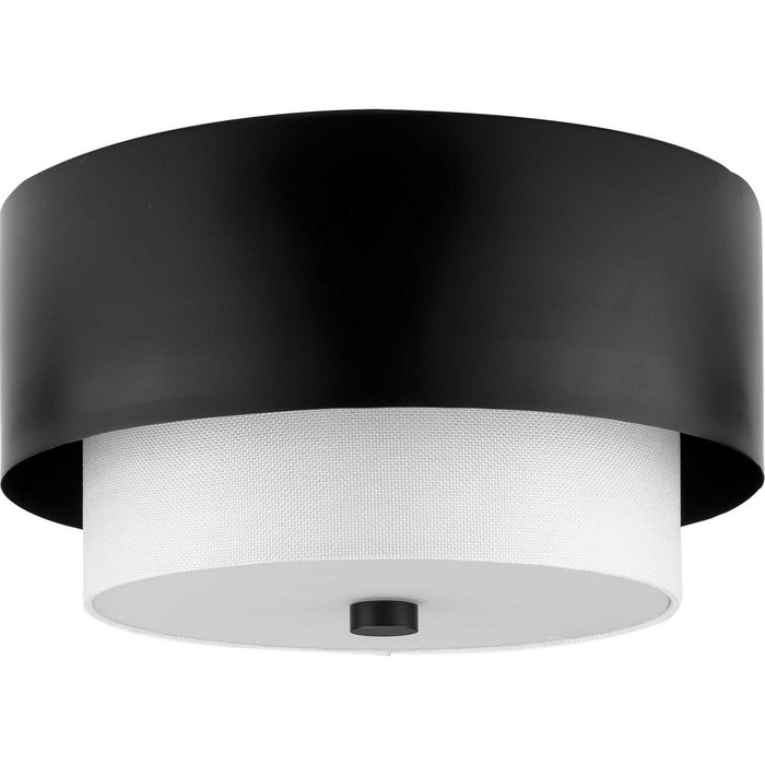 Myhouse Lighting Progress Lighting - P350249-31M - Two Light Flush Mount - Silva - Matte Black