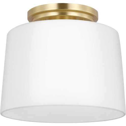 Myhouse Lighting Progress Lighting - P350260-012 - One Light Flush Mount - Adley - Satin Brass