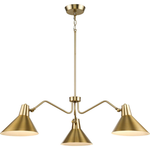 Myhouse Lighting Progress Lighting - P400309-109 - Three Light Chandelier - Trimble - Brushed Bronze