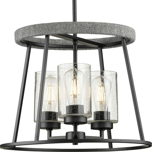 Myhouse Lighting Progress Lighting - P400321-31M - Three Light Chandelier - Laramie - Matte Black