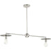 Myhouse Lighting Progress Lighting - P400336-009 - Two Light Linear Chandelier - Trimble - Brushed Nickel