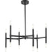 Myhouse Lighting Progress Lighting - P400339-31M - 12 Light Chandelier - Arya - Matte Black