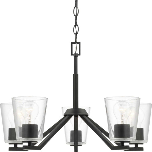 Myhouse Lighting Progress Lighting - P400341-31M - Five Light Chandelier - Vertex - Matte Black