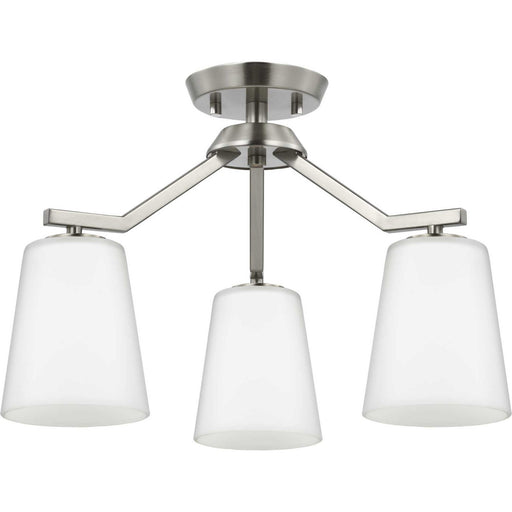 Myhouse Lighting Progress Lighting - P400342-009 - Three Light Chandelier Conv - Vertex - Brushed Nickel