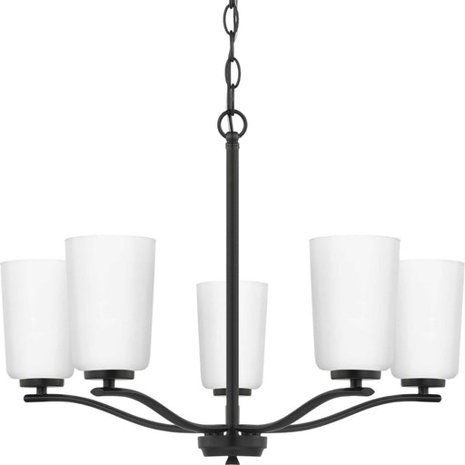 Myhouse Lighting Progress Lighting - P400350-31M - Five Light Chandelier - Adley - Matte Black