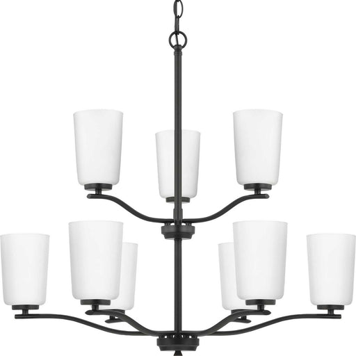 Myhouse Lighting Progress Lighting - P400351-31M - Nine Light Chandelier - Adley - Matte Black