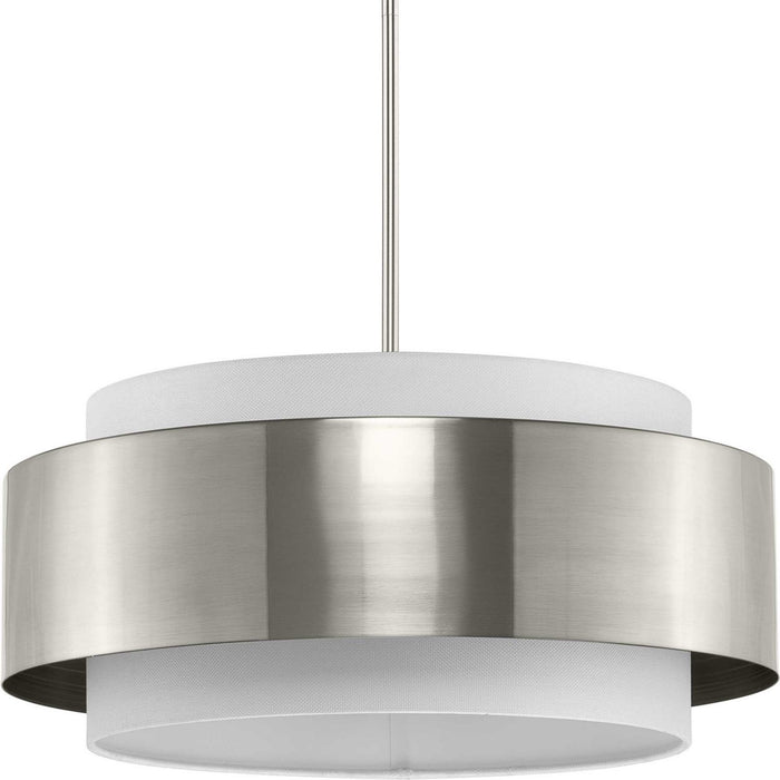 Myhouse Lighting Progress Lighting - P500400-009 - Three Light Pendant - Silva - Brushed Nickel