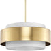 Myhouse Lighting Progress Lighting - P500400-109 - Three Light Pendant - Silva - Brushed Bronze