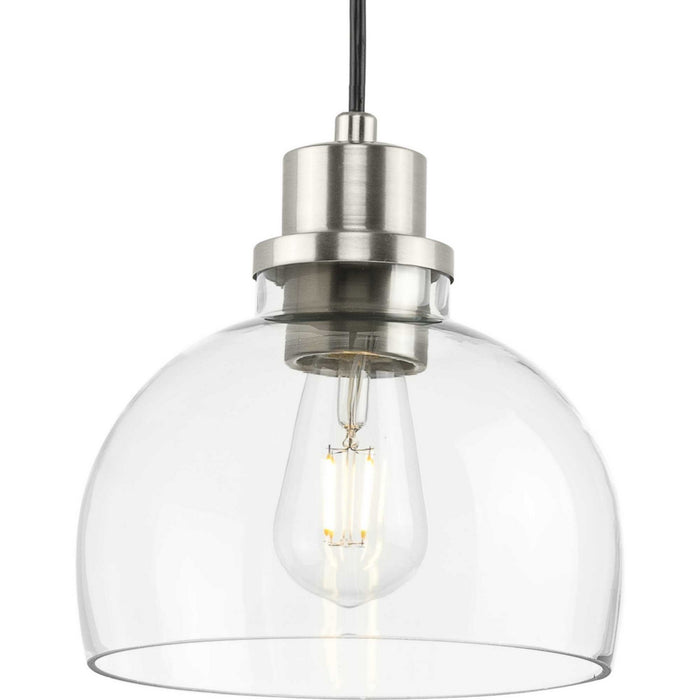 Myhouse Lighting Progress Lighting - P500405-009 - One Light Mini Pendant - Garris - Brushed Nickel