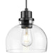 Myhouse Lighting Progress Lighting - P500405-31M - One Light Mini Pendant - Garris - Matte Black
