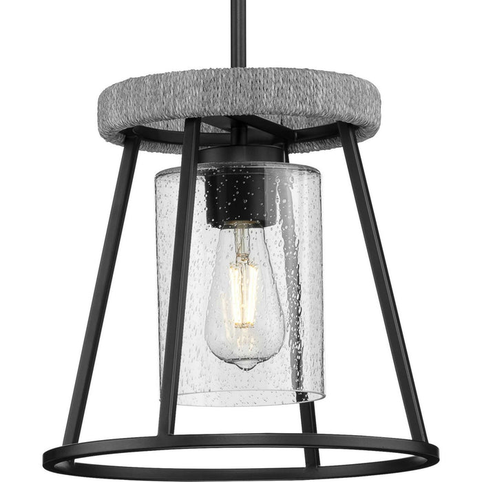 Myhouse Lighting Progress Lighting - P500413-31M - One Light Pendant - Laramie - Matte Black