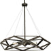 Myhouse Lighting Progress Lighting - P500422-129 - Five Light Pendant - Saucedo - Architectural Bronze