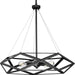 Myhouse Lighting Progress Lighting - P500422-31M - Five Light Pendant - Saucedo - Matte Black