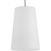 Myhouse Lighting Progress Lighting - P500430-104 - One Light Pendant - Clarion - Polished Nickel