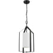 Myhouse Lighting Progress Lighting - P500433-31M - One Light Foyer Pendant - Vertex - Matte Black