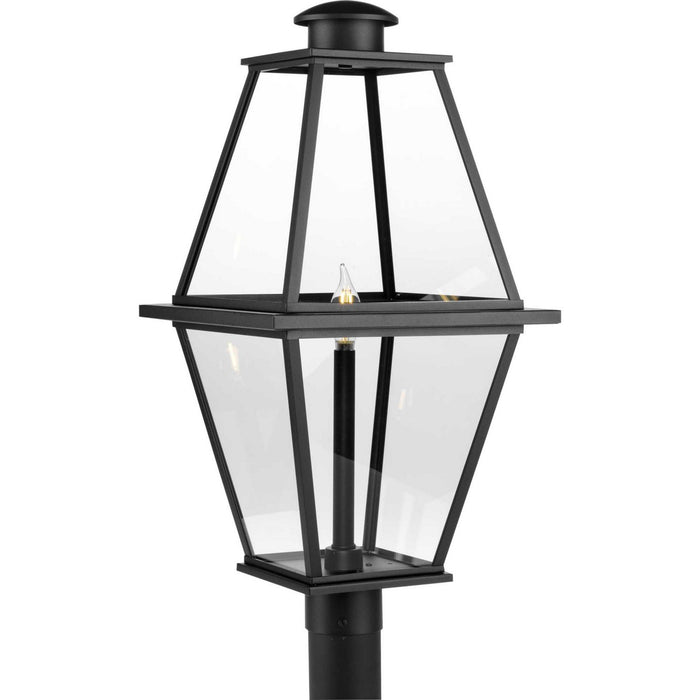 Myhouse Lighting Progress Lighting - P540107-031 - One Light Outdoor Post Lantern - Bradshaw - Black