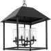 Myhouse Lighting Progress Lighting - P550131-031 - Four Light Outdoor Pendant - Chapel - Black