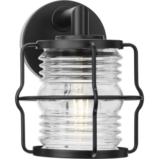 Myhouse Lighting Progress Lighting - P560340-31M - One Light Outdoor Wall Lantern - Keegan - Matte Black