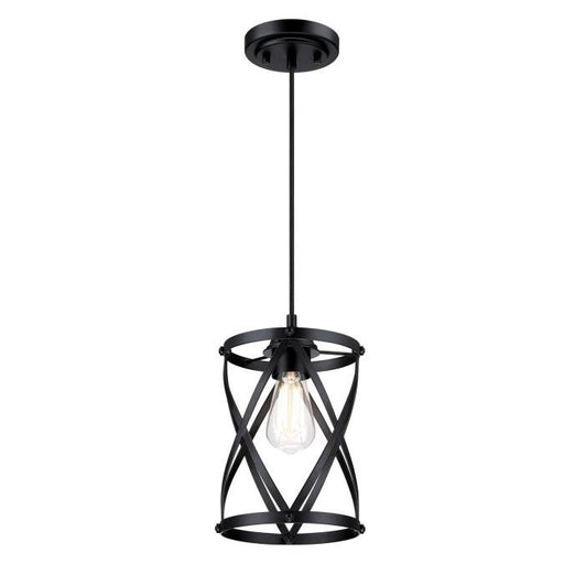 Myhouse Lighting Westinghouse Lighting - 6132500 - One Light Mini Pendant - Isadora - Matte Black