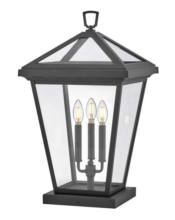 Myhouse Lighting Hinkley - 2557MB - LED Pier Mount Lantern - Alford Place - Museum Black