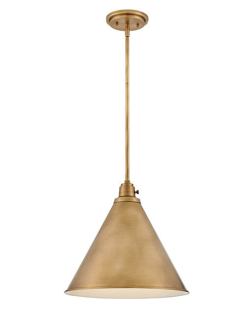 Myhouse Lighting Hinkley - 3694HB - LED Pendant - Arti - Heritage Brass