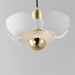 Myhouse Lighting Maxim - 11391WTSBR - LED Pendant - Poppy - White/Satin Brass