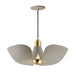 Myhouse Lighting Maxim - 11392SGSBR - LED Pendant - Poppy - Silver Gold / Satin Brass