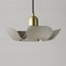 Myhouse Lighting Maxim - 11394SGSBR - LED Pendant - Poppy - Silver Gold / Satin Brass