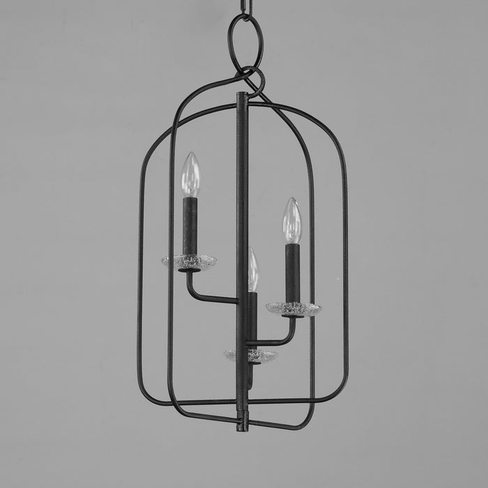 Myhouse Lighting Maxim - 12323TCAR - Three Light Pendant - Madeira - Anthracite