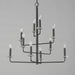 Myhouse Lighting Maxim - 12329TCAR - Ten Light Chandelier - Madeira - Anthracite