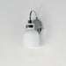 Myhouse Lighting Maxim - 12331WTPC - One Light Wall Sconce - Milk - Polished Chrome